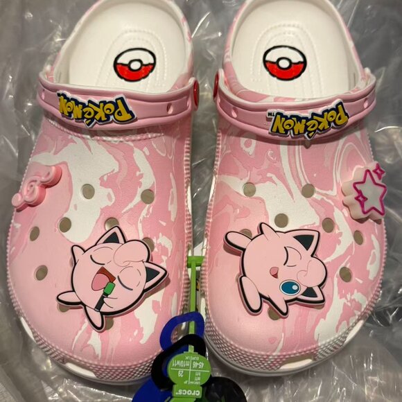 Pokémon x Crocs Classic Clog Jigglypuff - Picture 2 of 5